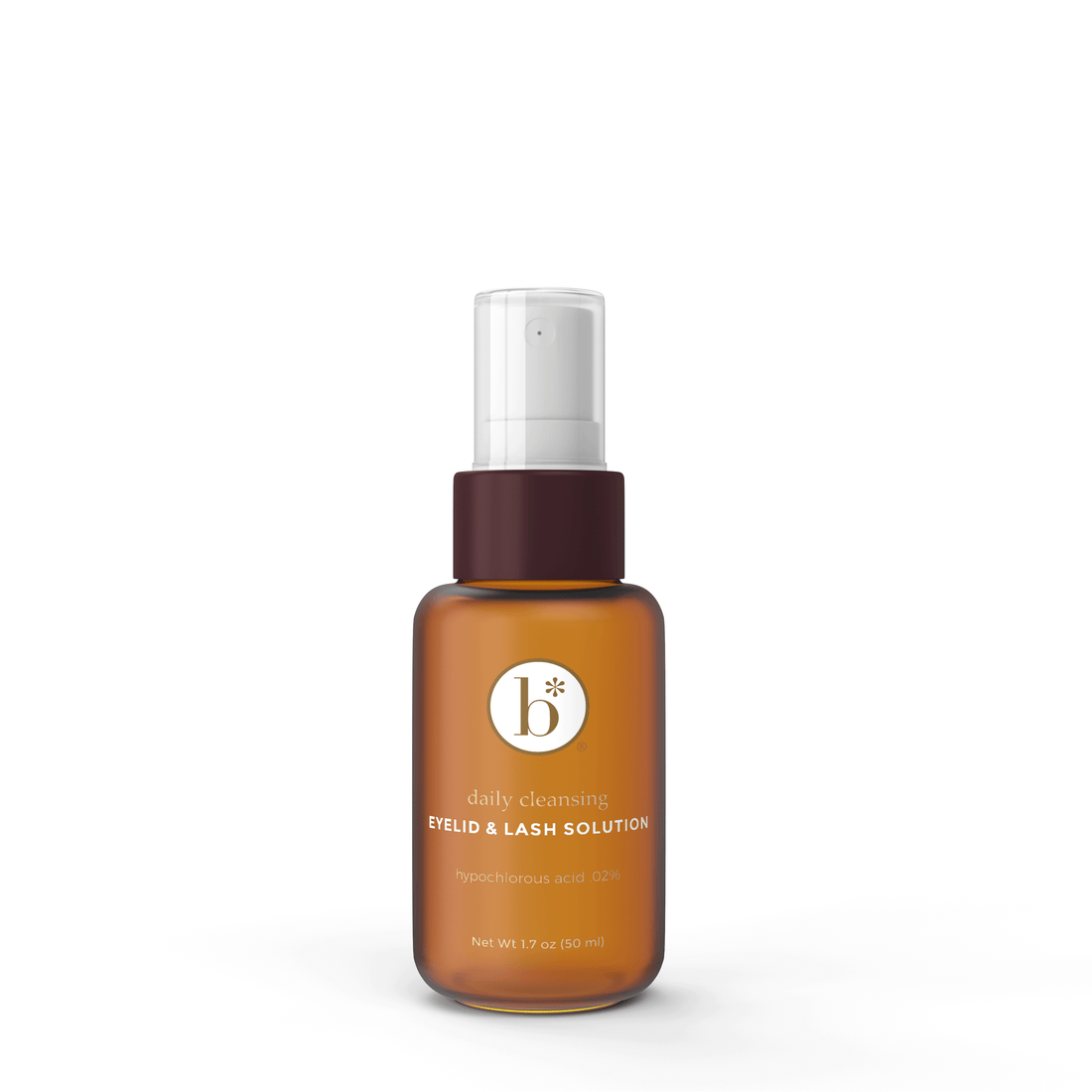 Bloome Hypochlorous Acid Eyelid and Lash Solution, .02% (1.7 Ounce)