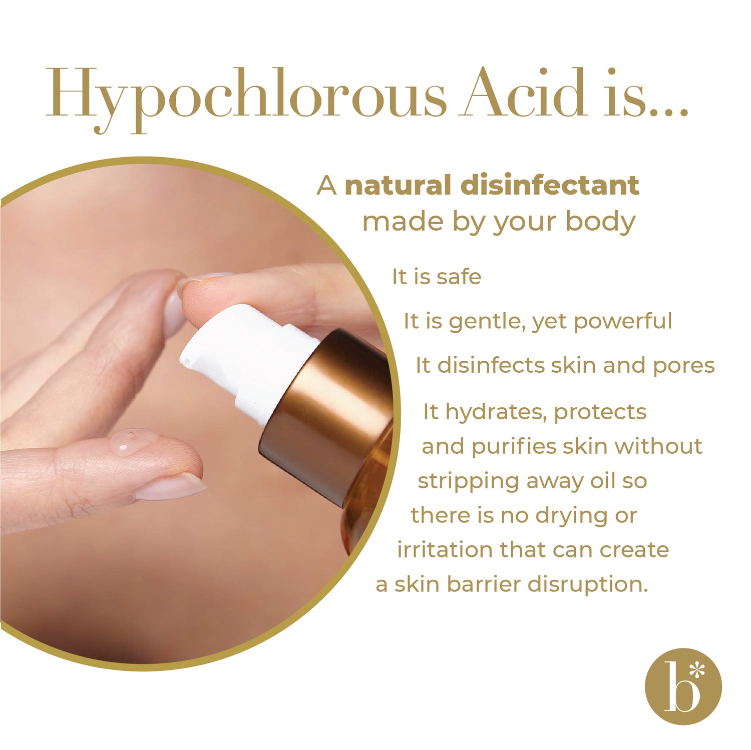 Bloome Hypochlorous Acid Face Neck Serum, .05% (1.7 Ounce)