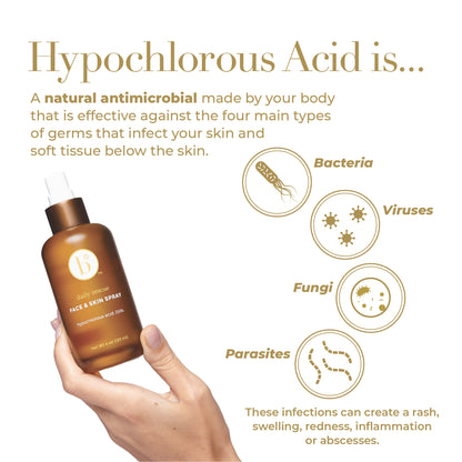 Bloome Hypochlorous Acid Face &amp; Skin Spray (.05%)