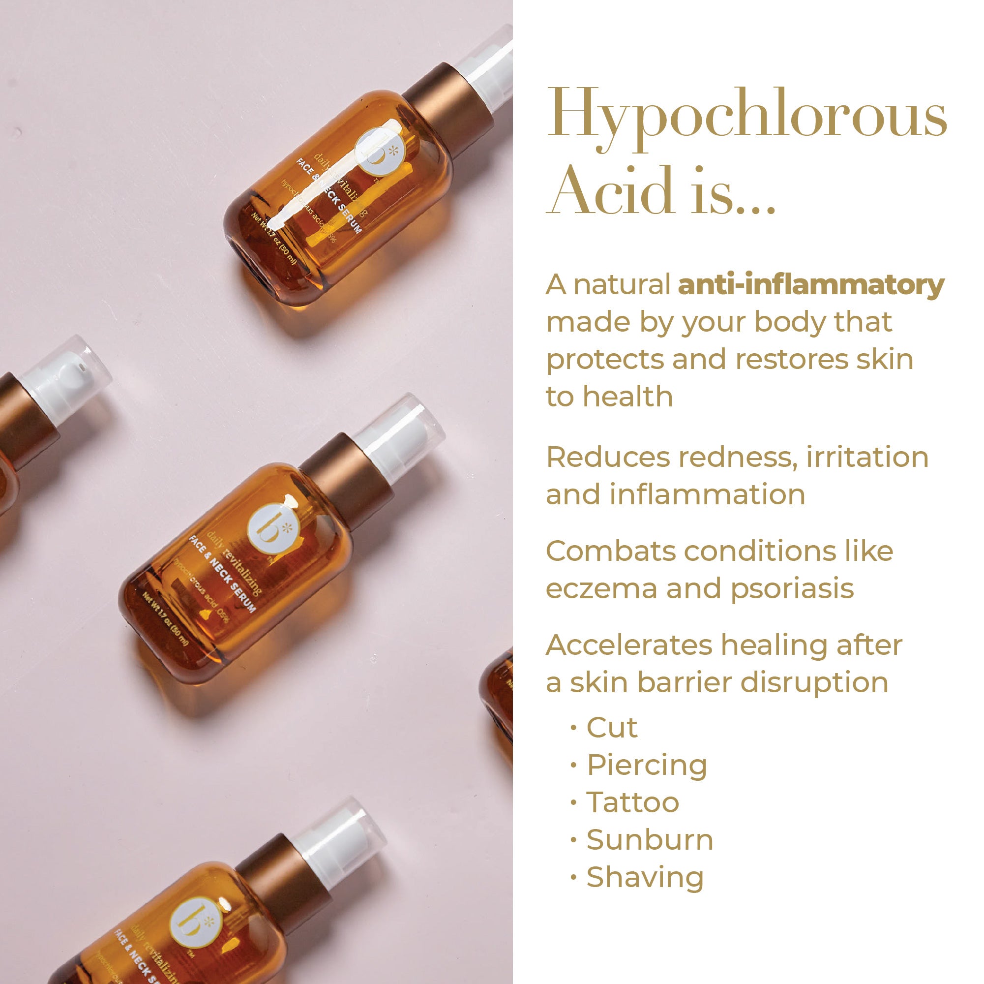 Bloome Hypochlorous Acid Eyelid and Lash Solution, .02% (1.7 Ounce)