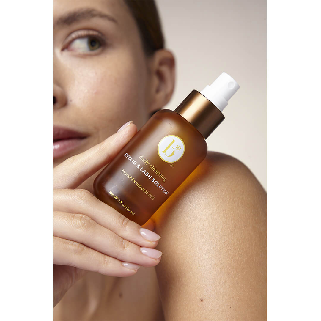 Bloome Hypochlorous Acid Eyelid and Lash Solution, .02% (1.7 Ounce)