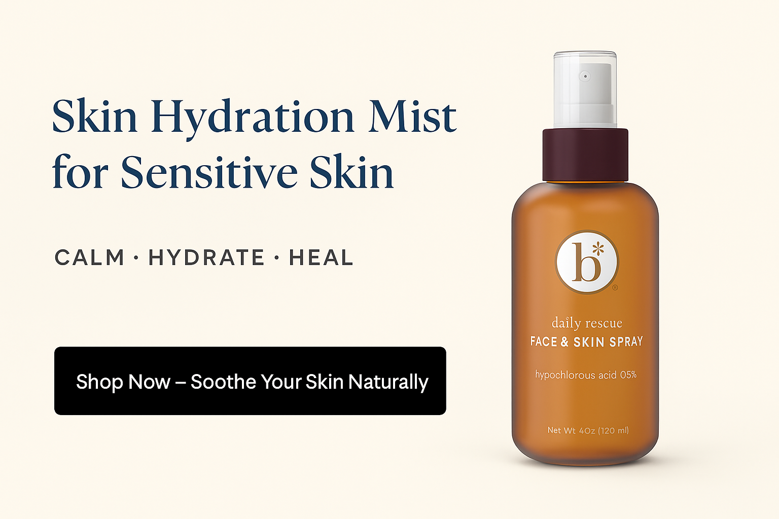 The Ultimate Skin Hydration Mist for Sensitive Skin: Calm, Hydrate & Heal with Every Spritz