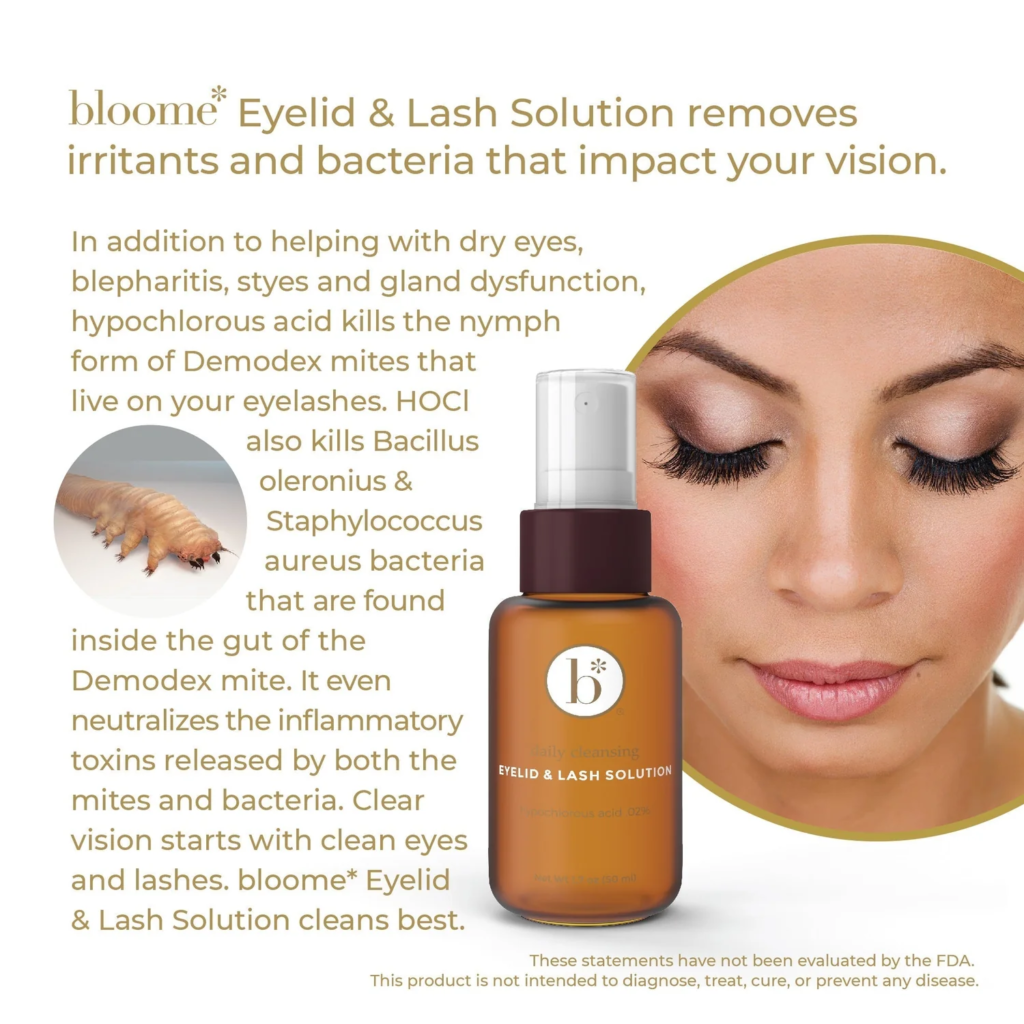Eyelid Hygiene Solution for Dry, Itchy, and Sensitive Eyes