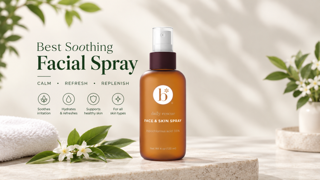 Best Soothing Facial Spray for Calm, Comfortable, and Hydrated Skin