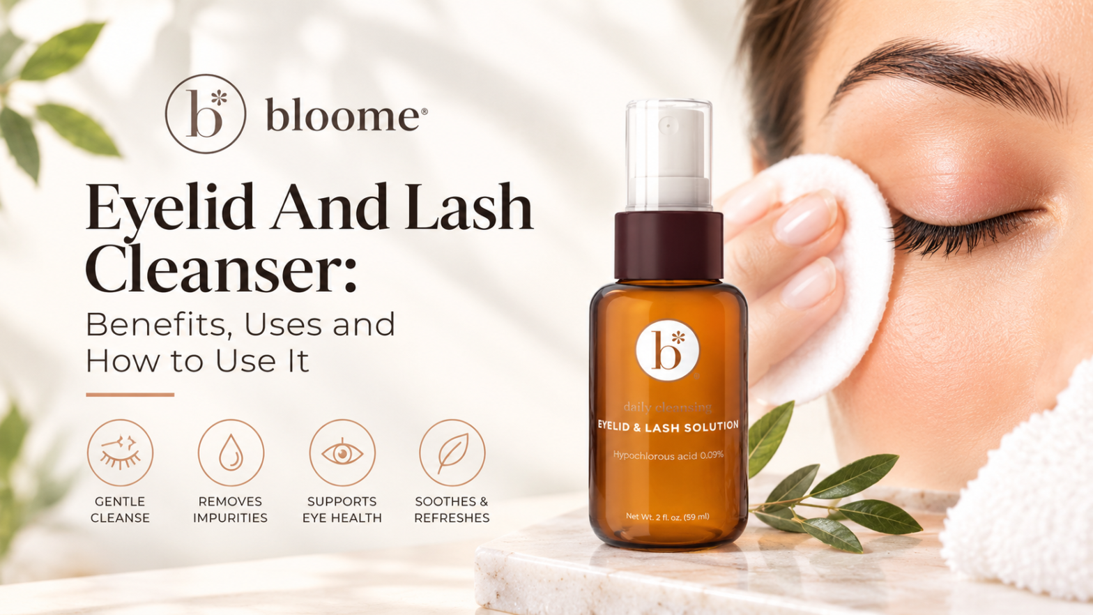 Eyelid And Lash Cleanser: Benefits, Uses & How to Use